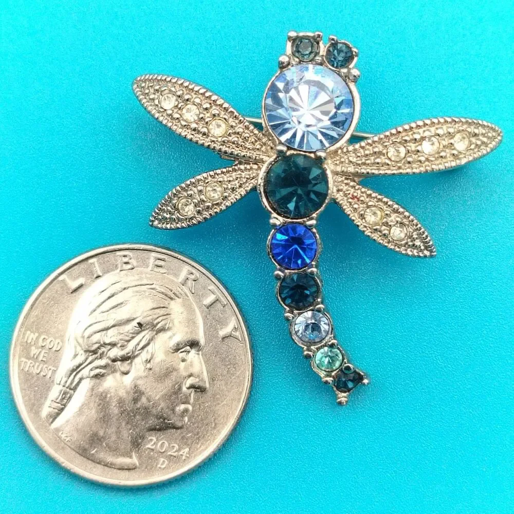 Dragonfly Brooch Pin 1.75